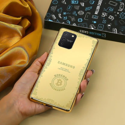 Limited Edition Gold Crafted Bitcoin Case - Samsung