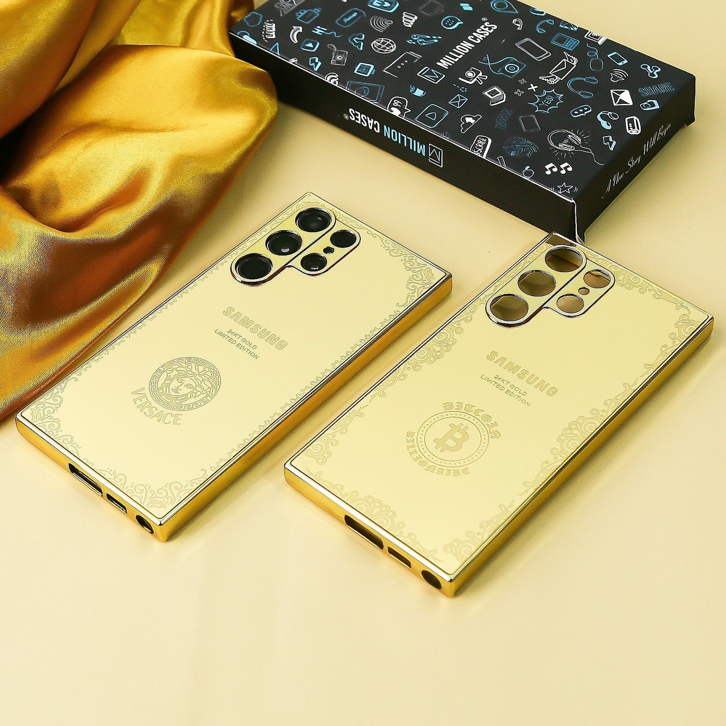 Limited Edition Gold Crafted Versace Case - Samsung