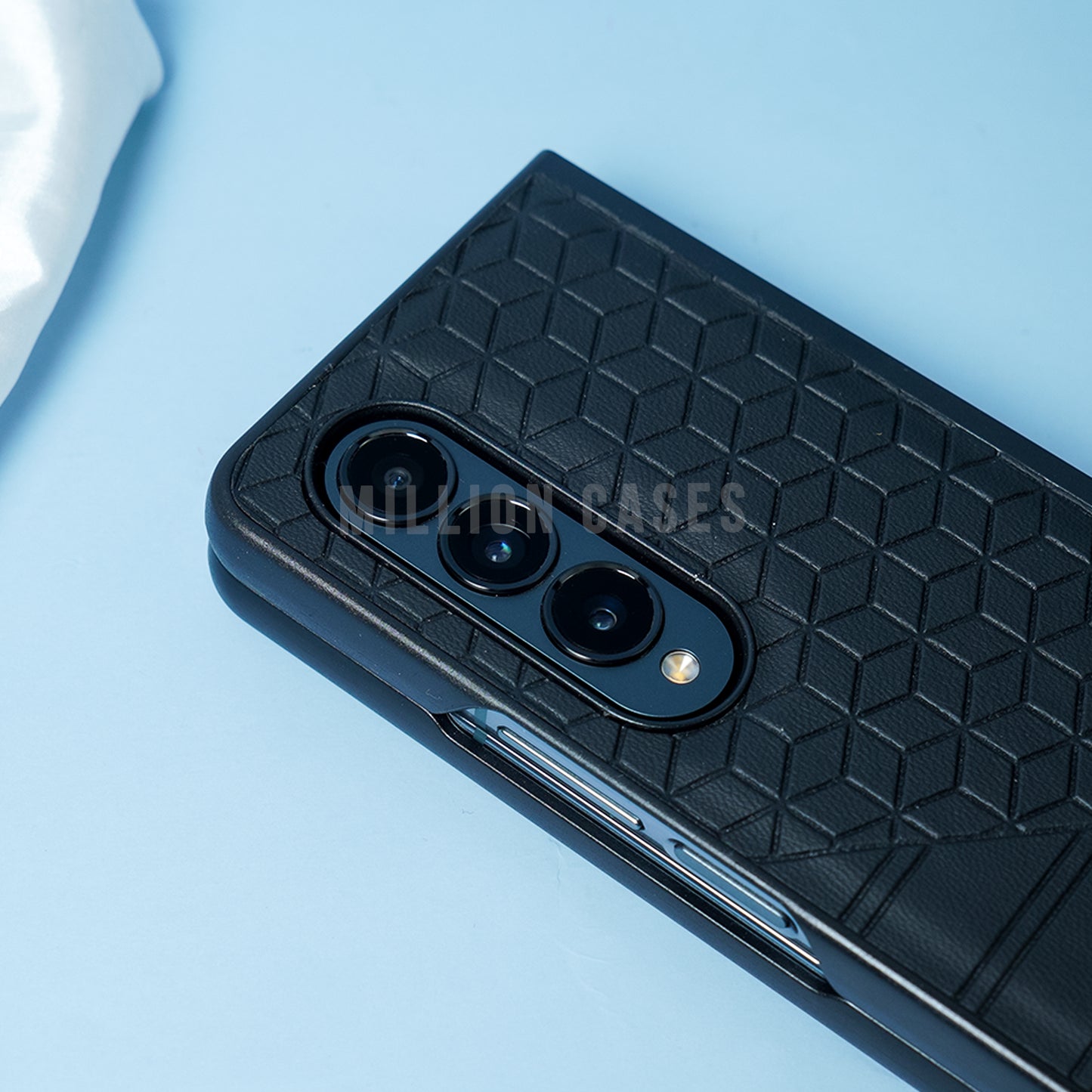 Galaxy Z Fold4 BMW Cube Pattern Design Case