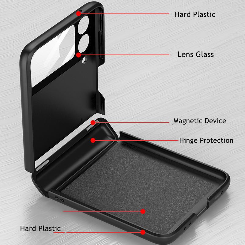 Galaxy Z Flip3 Magnetic Bumper Protection Case