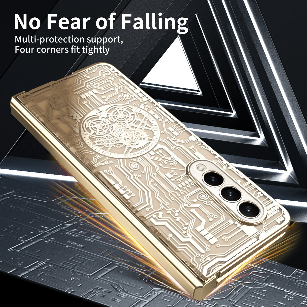 Galaxy Z Fold3 Mechanical Integrated Electroplating Case