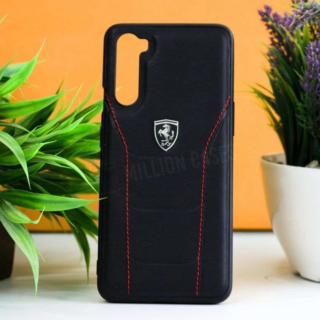 Ferrari ® OnePlus Nord CE Genuine Leather Case