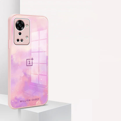 Pastel Sparkle Pattern Glass Case - OnePlus