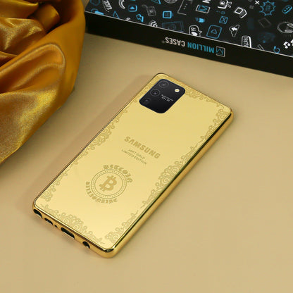 Galaxy S Series Luxurious Crafted Gold Camera Protective Case