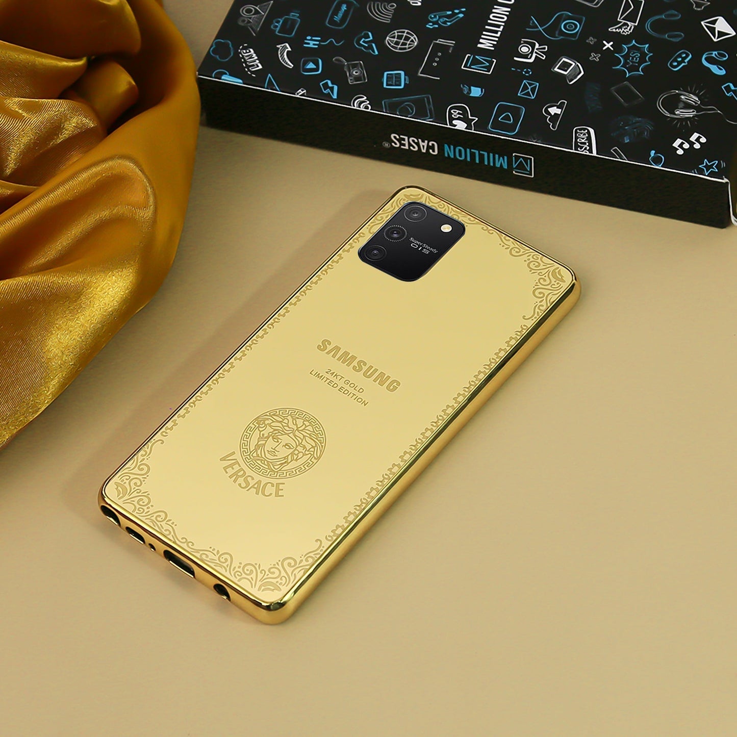 Limited Edition Gold Crafted Versace Case - Samsung