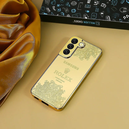 Galaxy S Series Luxurious Crafted Gold Camera Protective Case