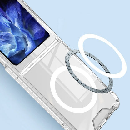 Galaxy Z Flip5 Anti-Knock TPU Transparent MagSafe Case