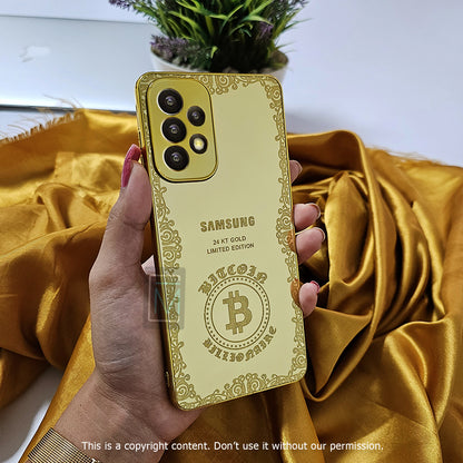 Limited Edition Gold Crafted Bitcoin Case - Samsung