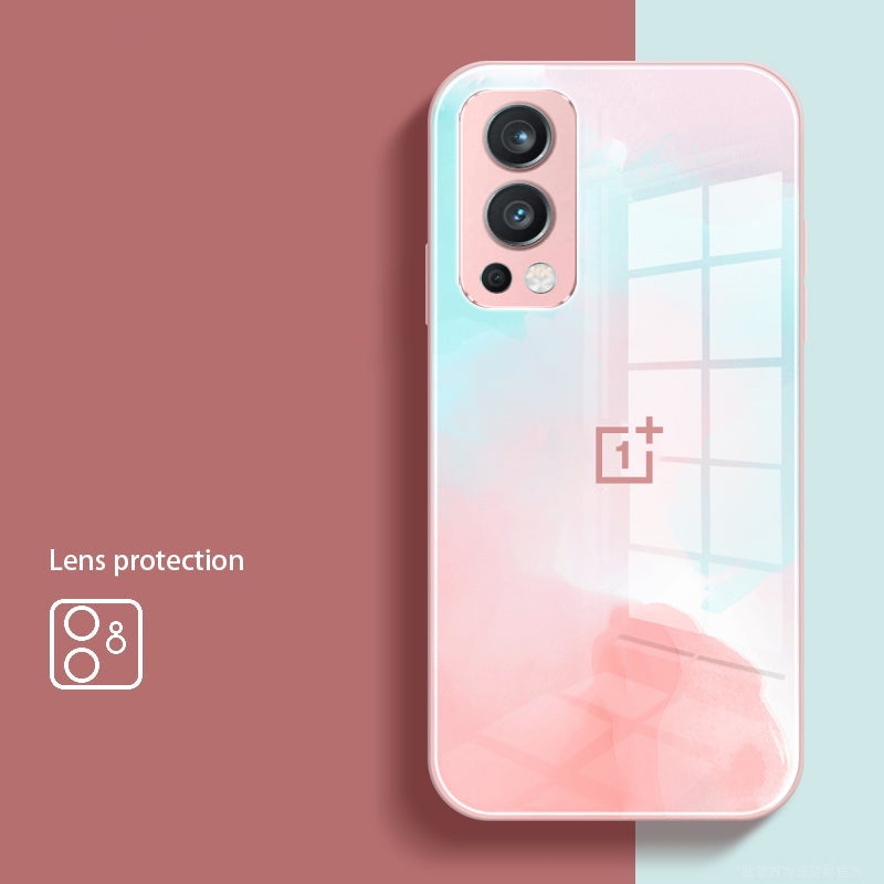 Colorful Wave Glass Phone Case - OnePlus