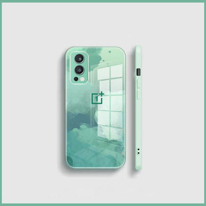 Colorful Wave Glass Phone Case - OnePlus