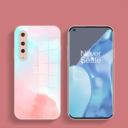 Colorful Wave Glass Phone Case - OnePlus