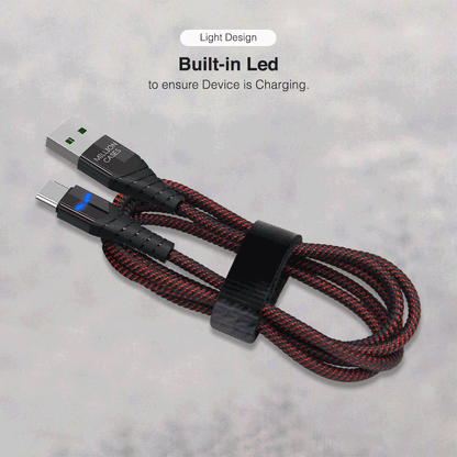 Million Cases - Nylon Braided Auto Disconnect Quick Charging Cable