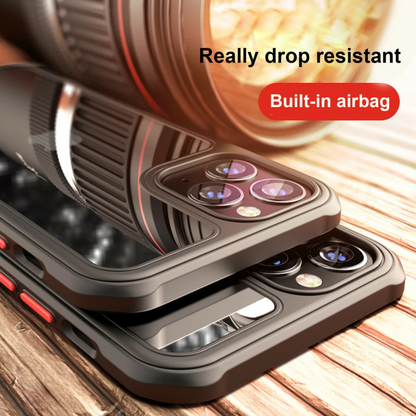 iPhone 12 Series Durable Shockproof Refraction Fiber Case