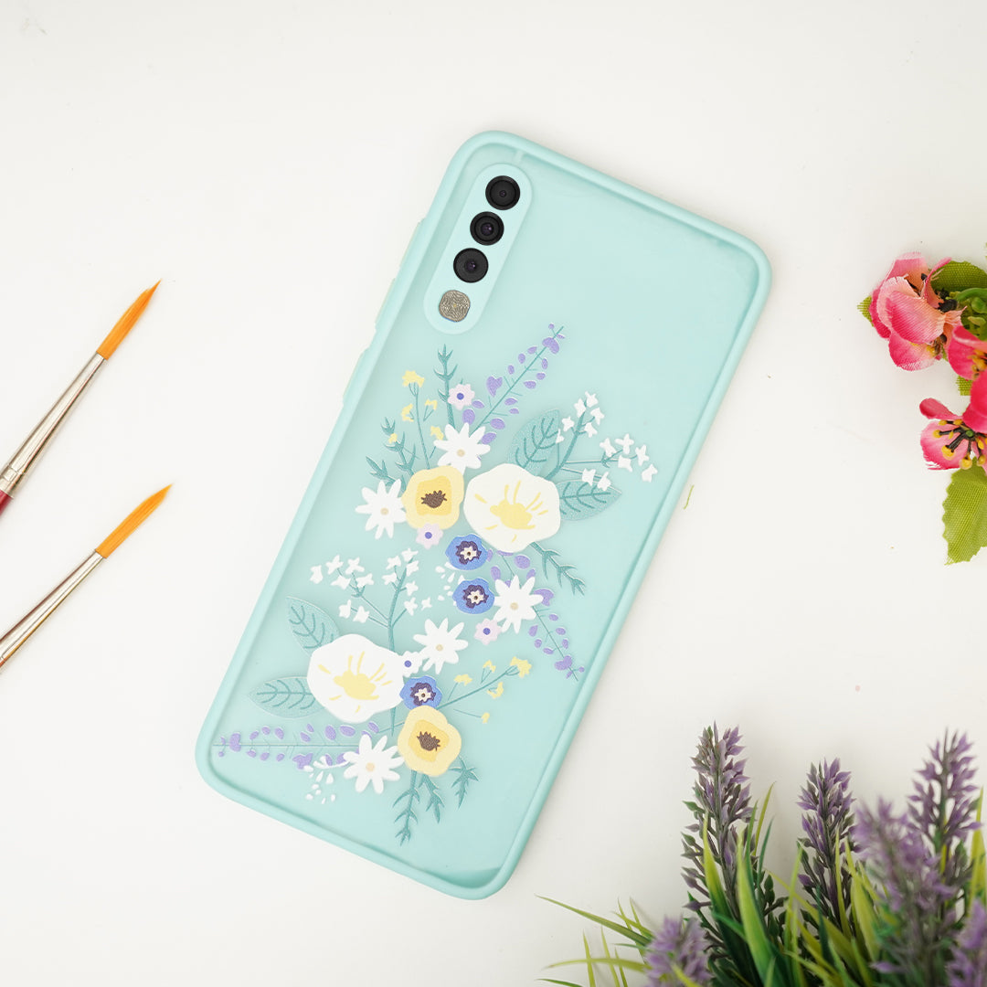 Wildflower Floral Print Matte Finish Case - Samsung