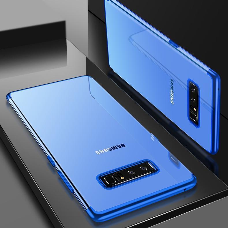 Galaxy Note 8 Glitter Series Transparent Ultra-thin Back Case