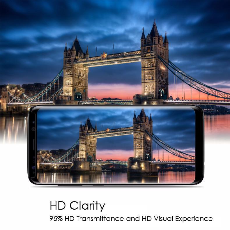 Galaxy S8 4D Cut Tempered Glass