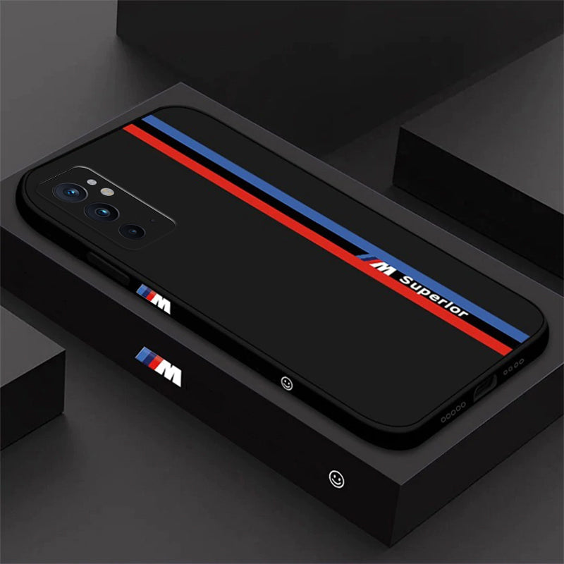 OnePlus 9RT (2 in 1 Combo) Motorsports Silicone Case + Camera Lens Protector