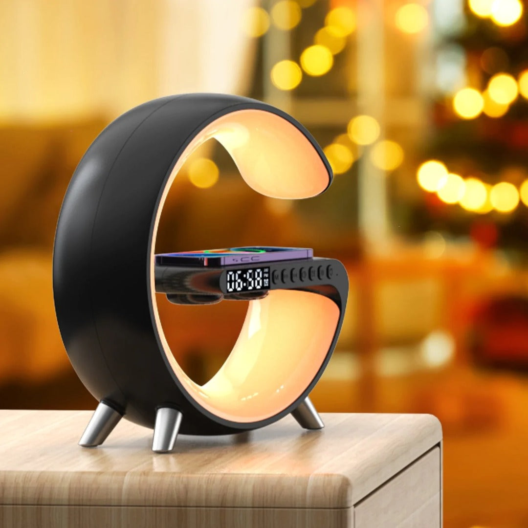 G-Lamp Multi-Functional Wireless Charger With Digital Clock