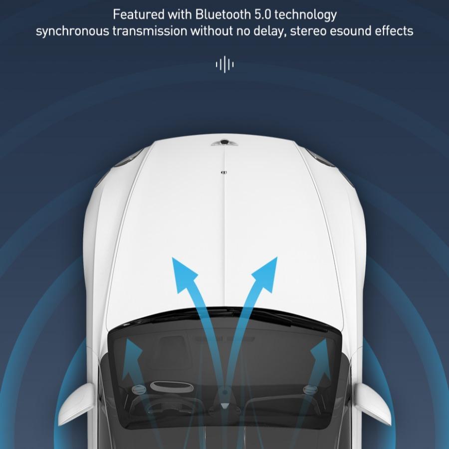 Baseus ® T-Type Wireless MP3 and USB Charger