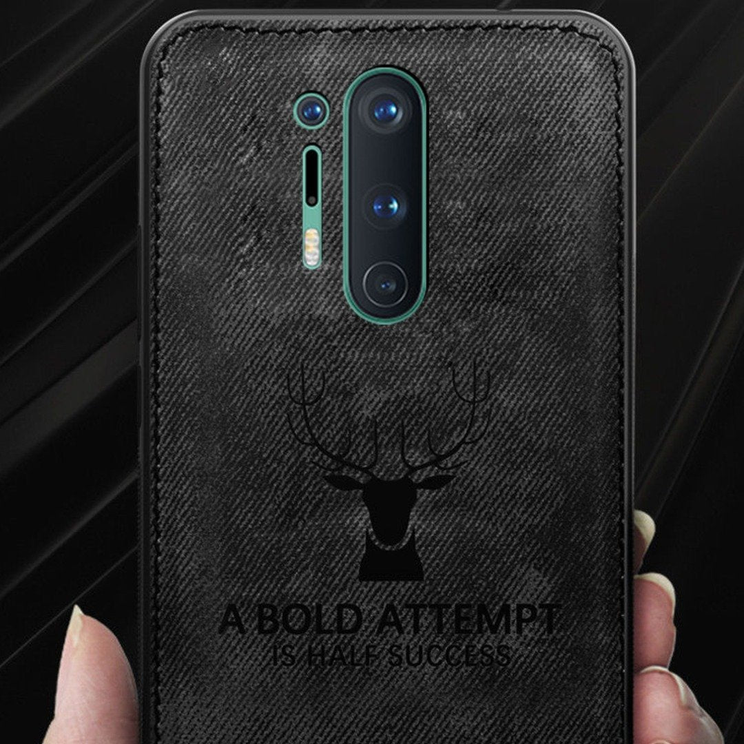 OnePlus 8 Pro (3 in 1 Combo) Deer Soft Case + Tempered Glass + Lens Guard