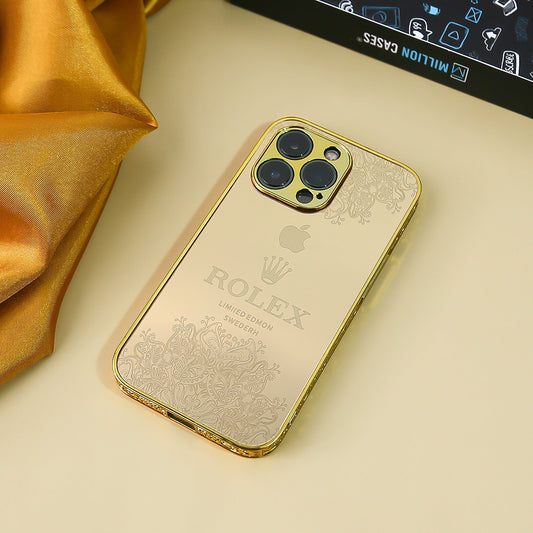 Limited edition Gold crafted Rolex case - iPhone