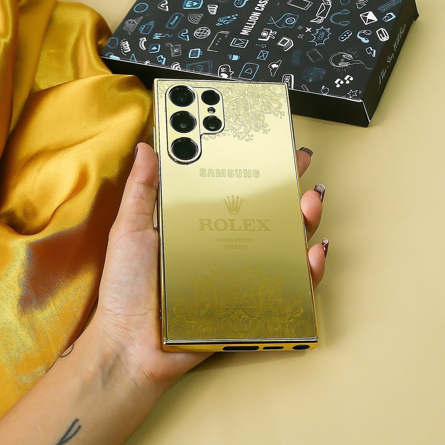 Limited Edition Gold crafted Rolex Case - Samsung