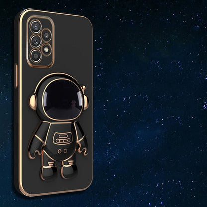 Galaxy A72 Luxurious Astronaut Bracket Case