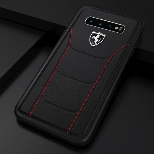 Ferrari ® Galaxy S Series Genuine Leather Crafted Limited Edition Case