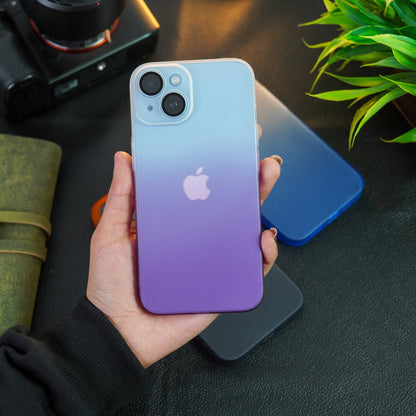 iPhone Series - Frosted Matte Gradient Back Case