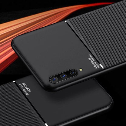 Galaxy A50 Carbon Fiber Twill Pattern Soft TPU Case