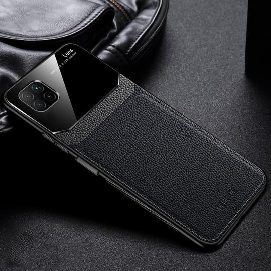 Galaxy Series Sleek Slim Leather Glass Case