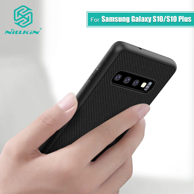 Nillkin ® Galaxy S10 Plus Hybrid 3D Texture Nylon Fiber Case
