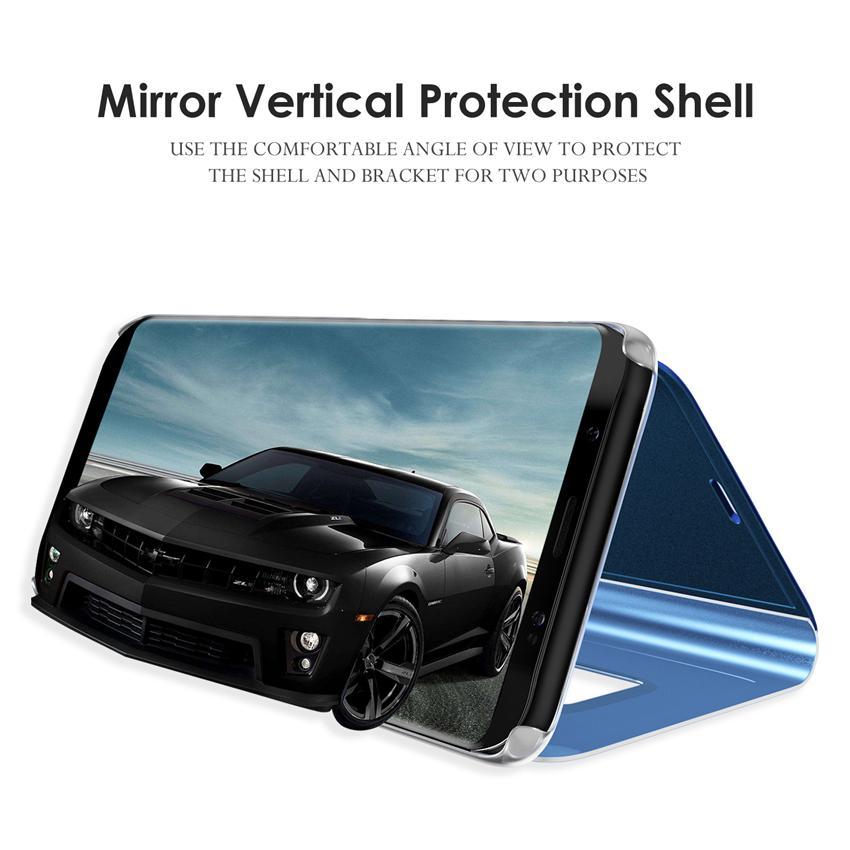 Galaxy S9 Original Clear View Smart Mirror Flip Cover