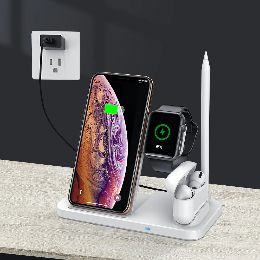 4 in 1 Qi Wireless Charging Stand