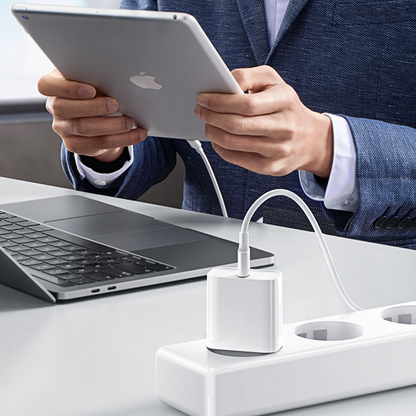 Apple - 20W Power Adapter With  Lighting Cable