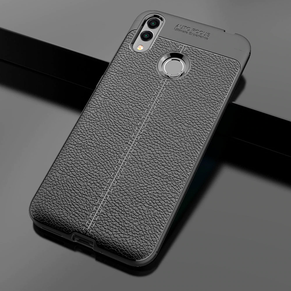 Galaxy M20 Auto Focus Leather Texture Case
