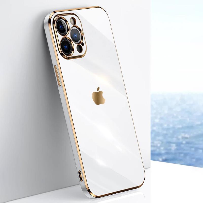 iPhone 12 Pro Soft Plating Camera Protection Case
