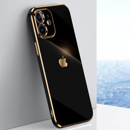 iPhone 11 Series Soft Plating Camera Protection Case
