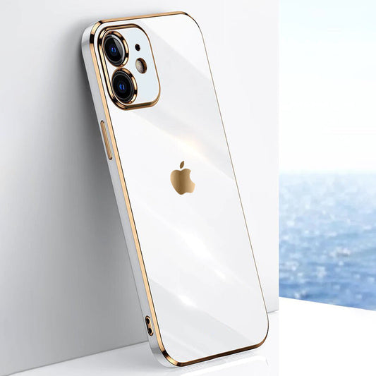 iPhone 12 Series Soft Plating Camera Protection Case