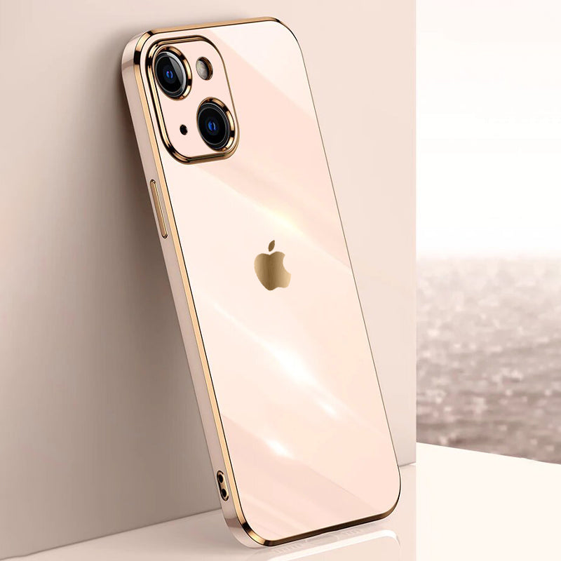 iPhone 13 Soft Plating Camera Protection Case