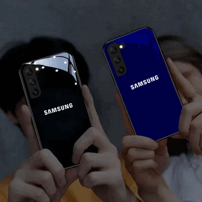 Galaxy S22 Plus LED Logo Glass Back Case