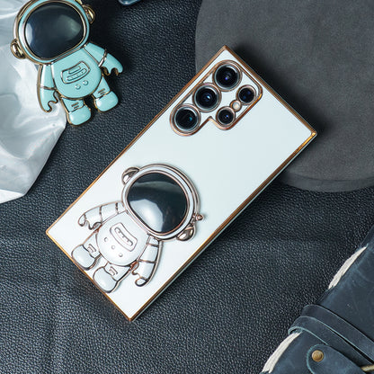 Luxurious Astronaut Bracket Phone Case - Samsung