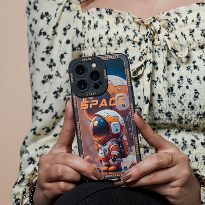 iPhone 14 Pro Luxury Space Astronaut Defender Case