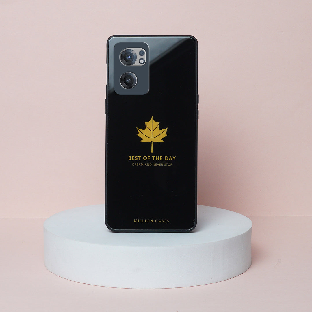 Oppo Reno 7 Mapple Leaf Glass Back Case