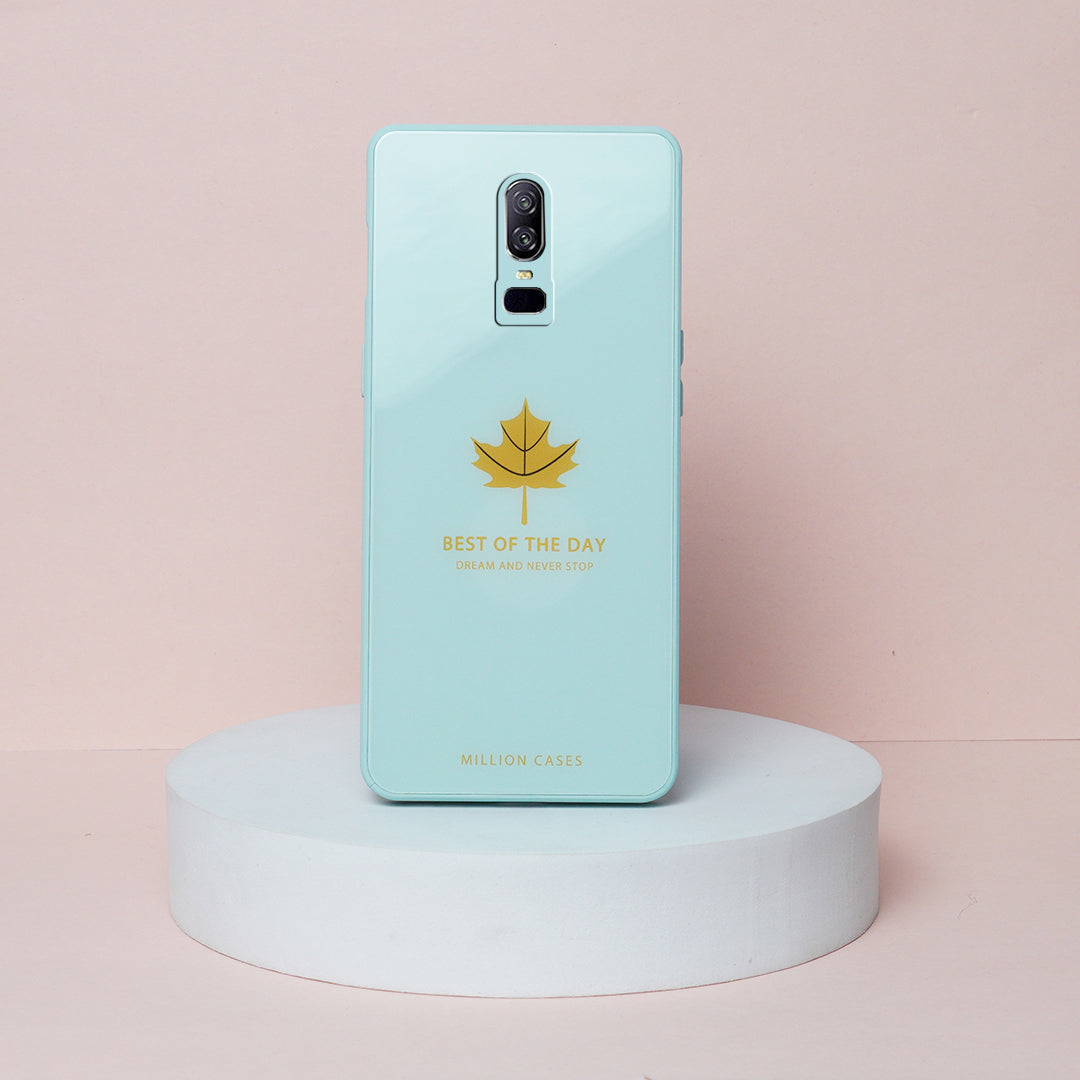 OnePlus 6  Mapple Leaf Glass Case