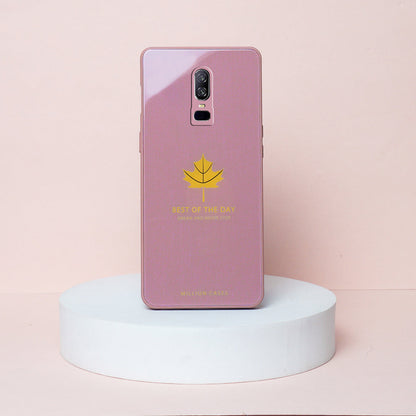 OnePlus 6  Mapple Leaf Glass Case