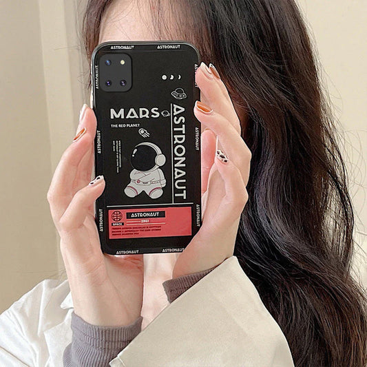Galaxy Note 10 Lite Luxury Astronaut Soft Silicone Case