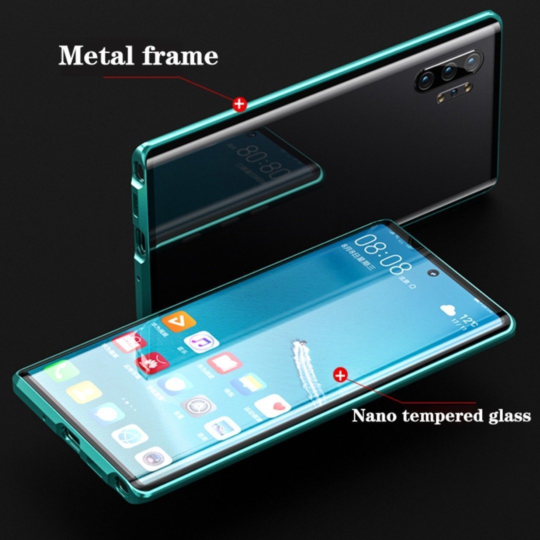 Samsung Galaxy Note Series (Front+ Back) Glass Magnetic Case
