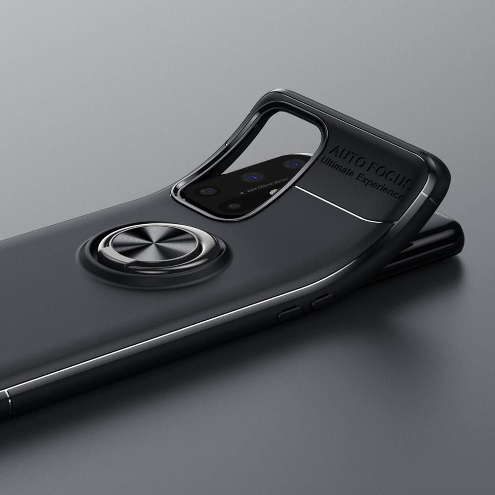OnePlus 9 Metallic Finger Ring Holder Matte Case