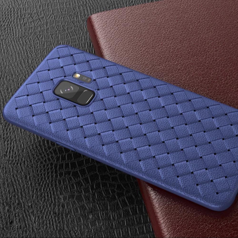 Galaxy S9 Ultra-thin Grid Weaving Case